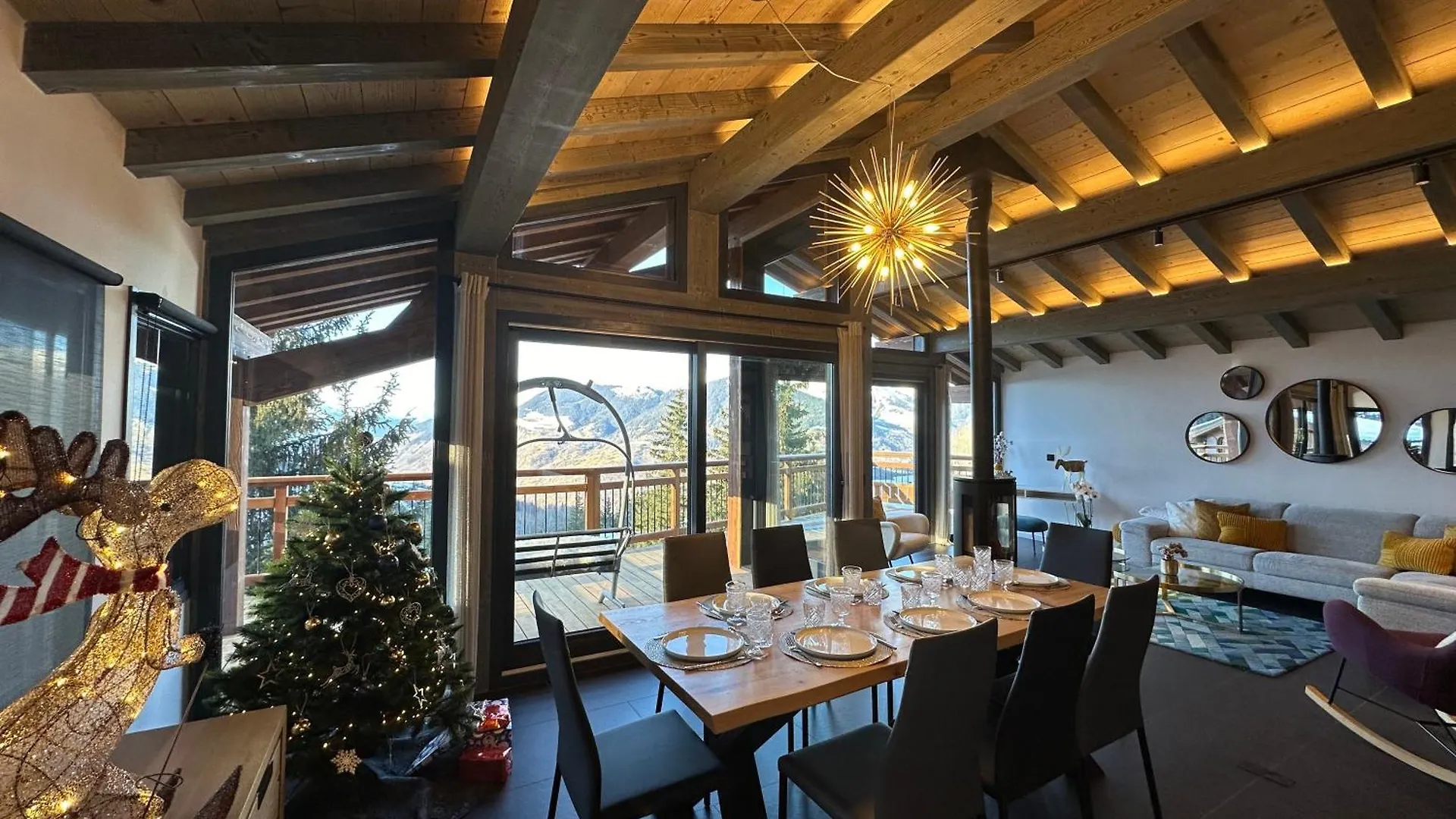 Courchevel Chalet Summit 5 Stars Villa